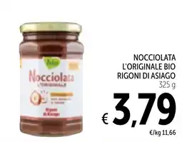 Spazio Conad Nocciolata l'originale bio rigoni di asiago offerta