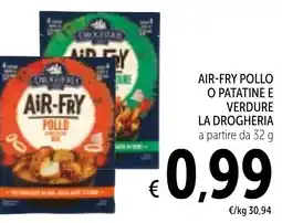 Spazio Conad Air-fry pollo o patatine e verdure LA DROGHERIA offerta