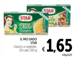 Spazio Conad Il mio dado STAR classico o vegetale, 20 cubi offerta