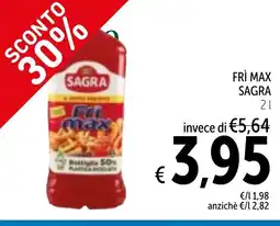 Spazio Conad Frì max SAGRA offerta