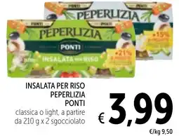 Spazio Conad Insalata per riso peperlizia PONTI offerta