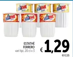 Spazio Conad ESTATHÈ Ferrero offerta