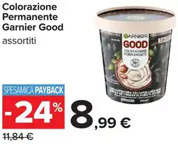 Carrefour Colorazione Permanente Garnier Good offerta