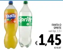 Spazio Conad FANTA O SPRITE offerta