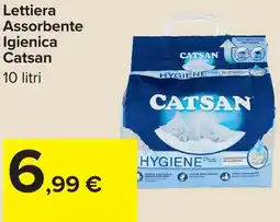 Carrefour Lettiera Assorbente Igienica Catsan offerta