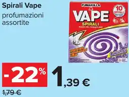 Carrefour Spirali Vape offerta