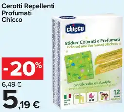 Carrefour Cerotti Repellenti Profumati Chicco offerta