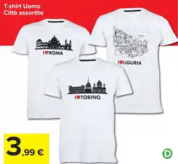 Carrefour T-shirt Uomo Città offerta