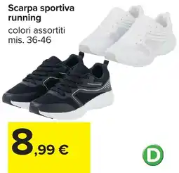 Carrefour Scarpa sportiva running offerta