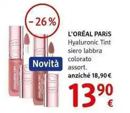 dm drogerie markt L'ORÉAL PARIS Hyaluronic Tint siero labbra colorato offerta