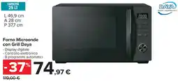 Carrefour Forno Microonde con Grill Daya offerta