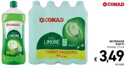 Spazio Conad Detersivo piatti CONAD offerta