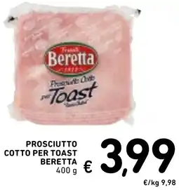Spazio Conad Prosciutto cotto per toast BERETTA offerta