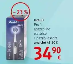 dm drogerie markt Oral-B Pro 1 spazzolino elettrico offerta