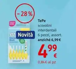 dm drogerie markt TePe scovolini interdentali offerta
