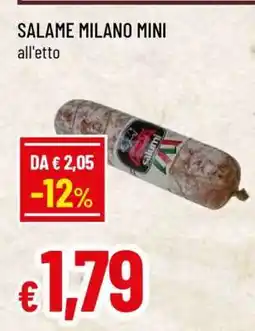 Famila SALAME MILANO MINI offerta