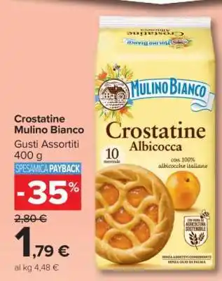 Carrefour Crostatine Mulino Bianco offerta