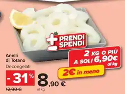 Carrefour ANELLI DI TOTANO offerta