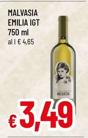 Famila MALVASIA EMILIA IGT offerta