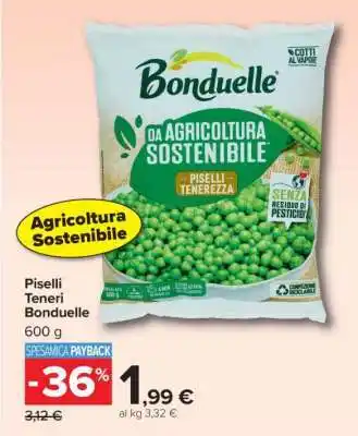 Carrefour Piselli Teneri Bonduelle offerta