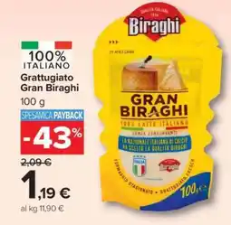 Carrefour Grattugiato Gran Biraghi offerta