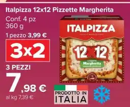 Carrefour Italpizza 12x12 Pizzette Margherita offerta