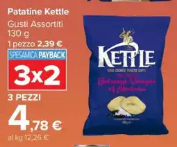 Carrefour Patatine Kettle offerta