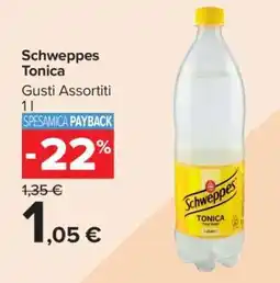 Carrefour Schweppes Tonica offerta