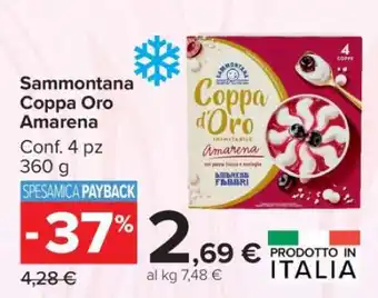 Carrefour Sammontana Coppa Oro Amarena offerta