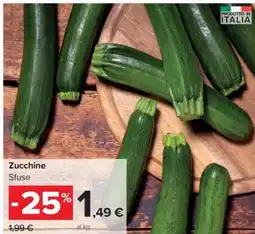 Carrefour Zucchine Sfuse offerta