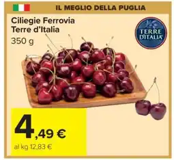 Carrefour Ciliegie Ferrovia Terre d’Italia offerta