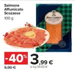Carrefour Salmone affumicato Scozzese offerta
