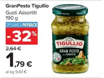 Carrefour GranPesto Tigullio offerta