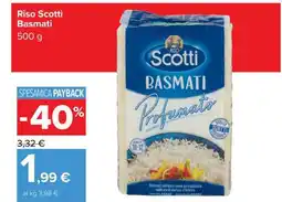 Carrefour Riso Scotti Basmati offerta