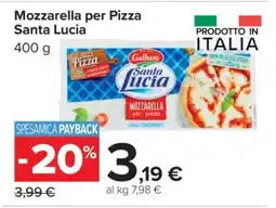 Carrefour Mozzarella per Pizza Santa Lucia offerta