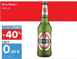 Carrefour Birra Beck's offerta