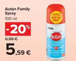 Carrefour Autan Family Spray offerta