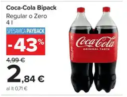Carrefour COCA COLA Bipack offerta