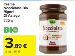Carrefour Crema Nocciolata Bio Rigoni Di Asiago offerta