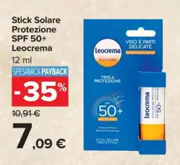 Carrefour Stick Solare Protezione SPF 50+ Leocrema offerta