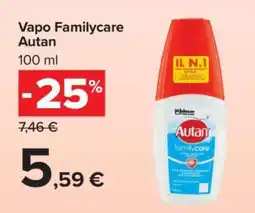 Carrefour Vapo Familycare Autan offerta