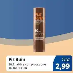 Acqua & Sapone Piz Buin offerta