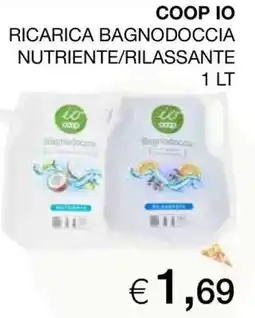 Coop COOP IO RICARICA BAGNODOCCIA NUTRIENTE/RILASSANTE offerta