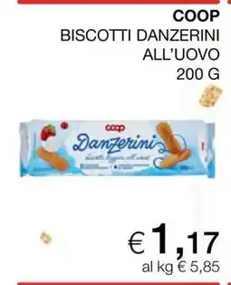 Coop COOP BISCOTTI DANZERINI ALL’UOVO offerta