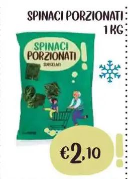 Coop SPINACI PORZIONATI offerta