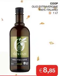 Coop COOP OLIO EXTRAVERGINE 100% ITALIANO offerta
