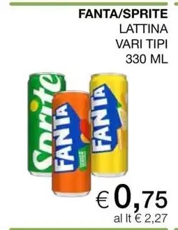 Coop FANTA/SPRITE offerta