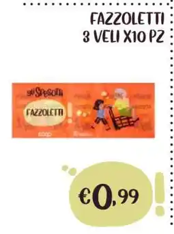 Coop Fazzoletti offerta