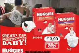 Coop Huggies Little Movers offerta