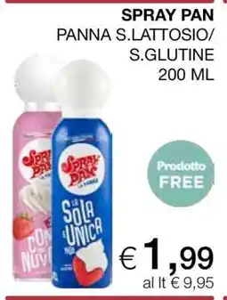 Coop SPRAY PAN PANNA S.LATTOSIO/S.GLUTINE offerta